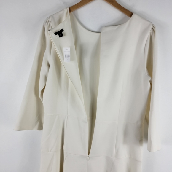 New Ann Taylor Long Sleeve Tiered Drop Waist Sheath Dress - Picture 9 of 10